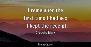 Bild: Spruch von Groucho Marx